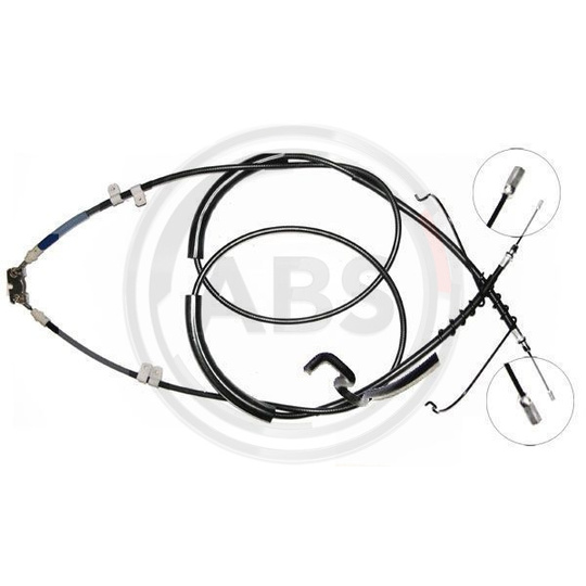 K17725 - Cable, parking brake 