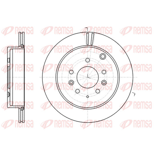 61237.10 - Brake Disc 