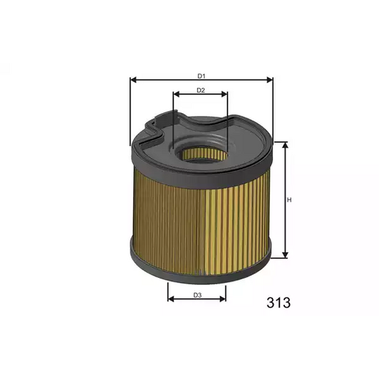 F691 - Fuel filter 