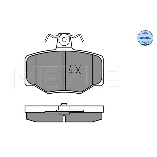 025 215 4515 - Brake Pad Set, disc brake 