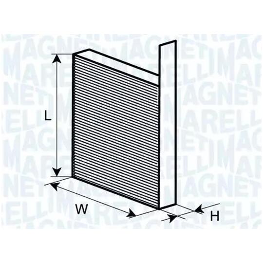 350203062660 - Filter, interior air 