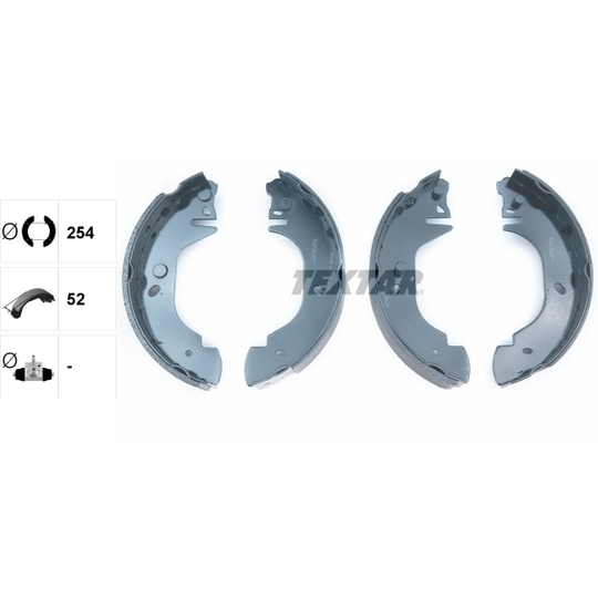 91048500 - Brake Shoe Set 