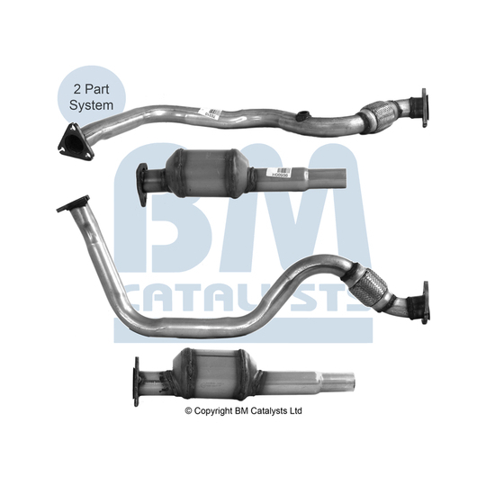 BM90673H - Catalytic Converter 