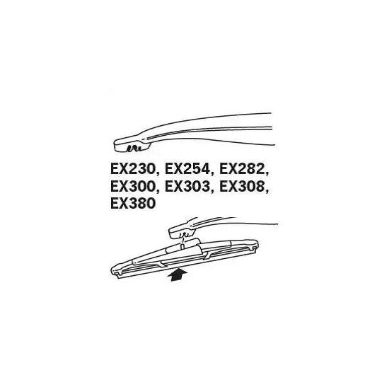 EX300 - Wiper Blade 