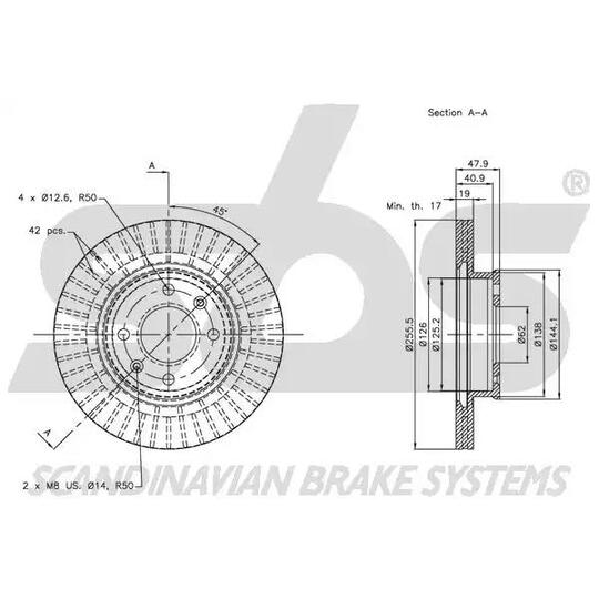 1815203418 - Brake Disc 