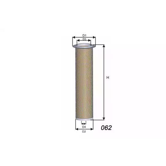 R016 - Secondary Air Filter 