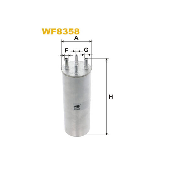 WF8358 - Fuel filter 