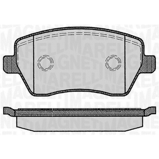 363916060347 - Brake Pad Set, disc brake 