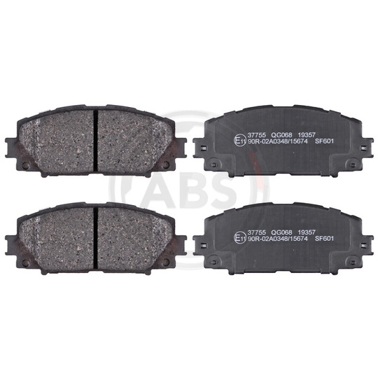 37755 - Brake Pad Set, disc brake 