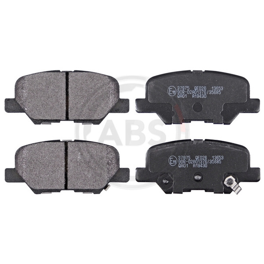 37975 - Brake Pad Set, disc brake 