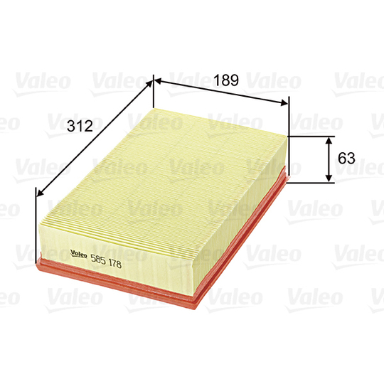 585178 - Air filter 