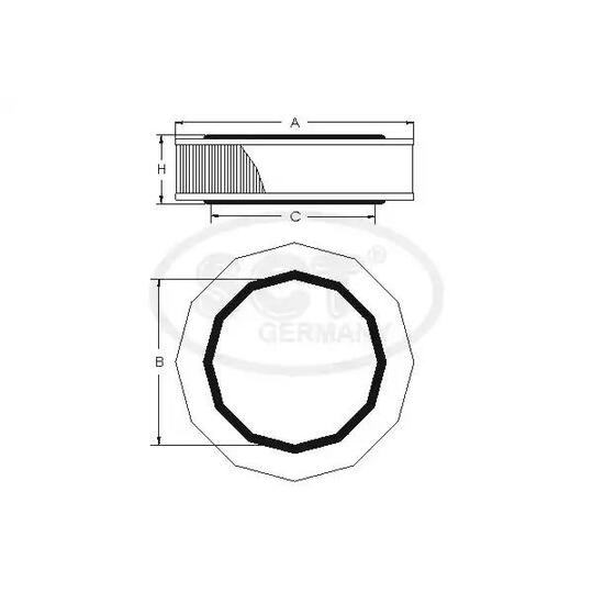 SB 234 - Air filter 