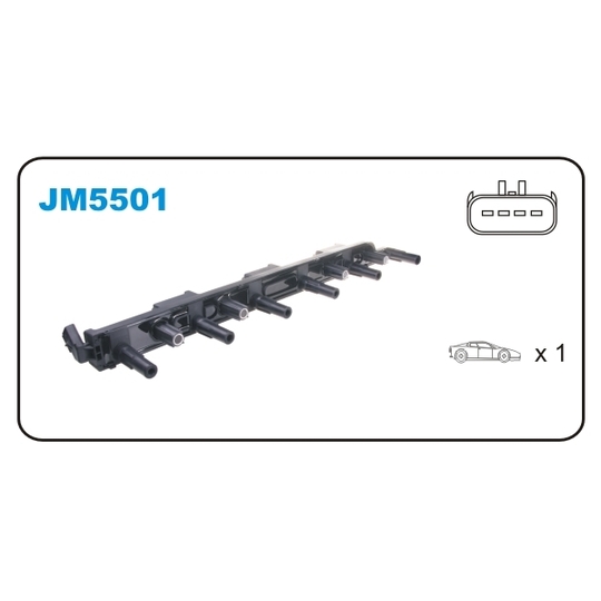 JM5501 - Ignition coil 