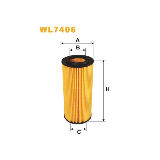 WL7406 - Oil filter 