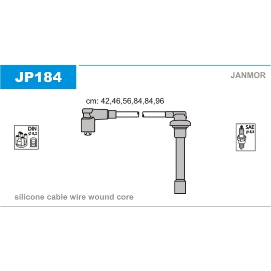 JP184 - Ignition Cable Kit 