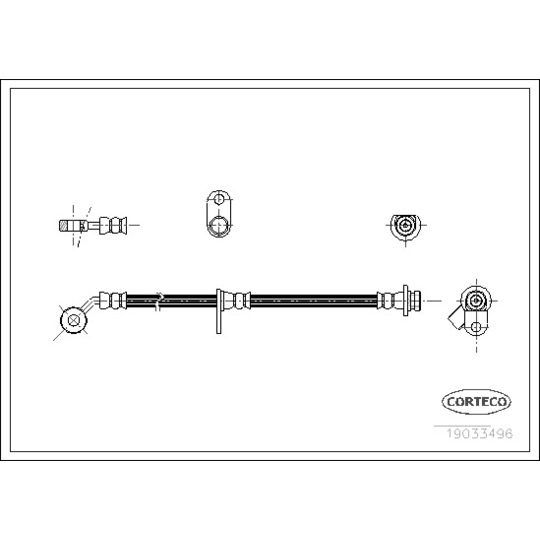 19033496 - Brake Hose 