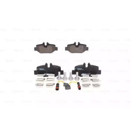 0 986 494 603 - Brake Pad Set, disc brake 