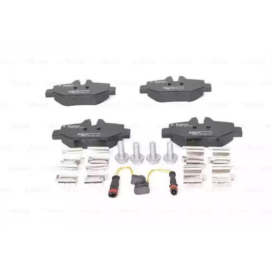 0 986 494 603 - Brake Pad Set, disc brake 