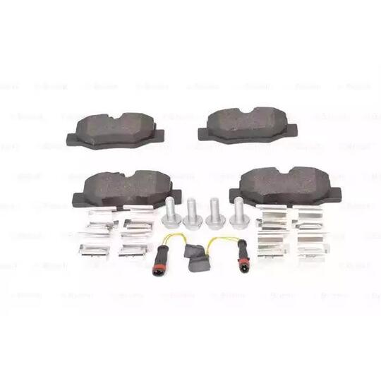 0 986 494 603 - Brake Pad Set, disc brake 