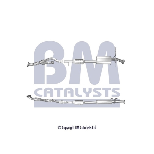 BM91378H - Catalytic Converter 