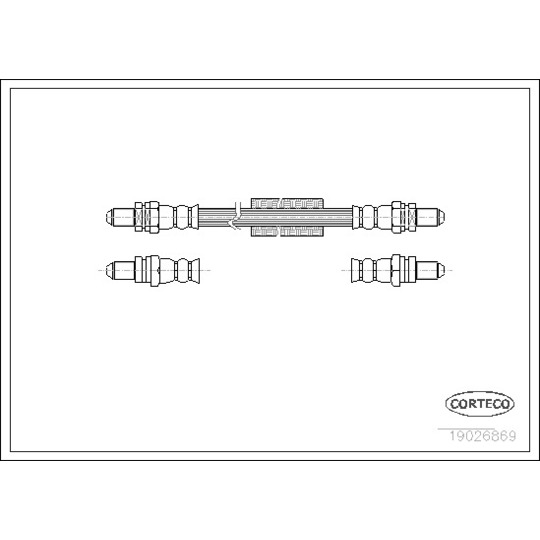 19026869 - Brake Hose 