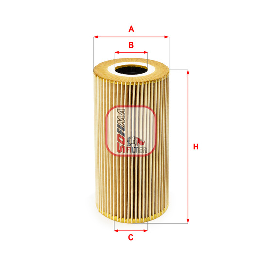S 5095 PE - Oil filter 