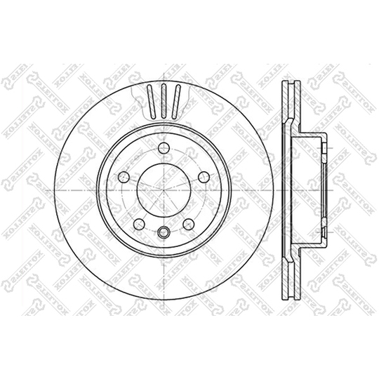 6020-3620V-SX - Brake Disc 
