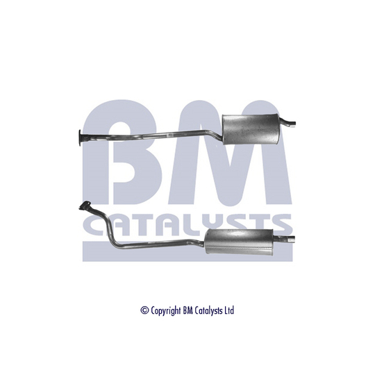 BM70421 - Exhaust pipe 