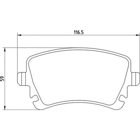 363710201469 - Brake Pad Set, disc brake 