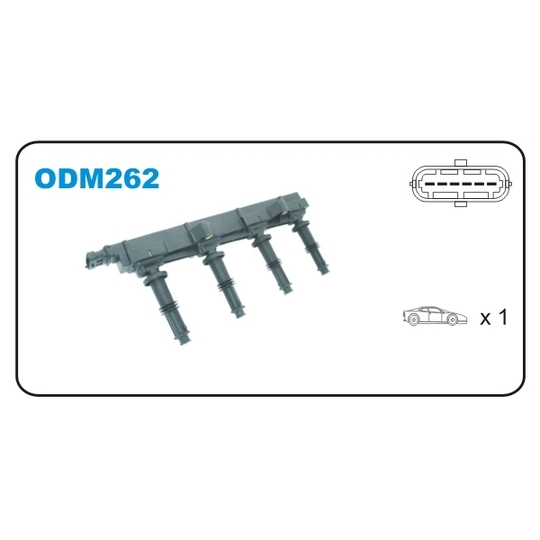 ODM262 - Ignition coil 