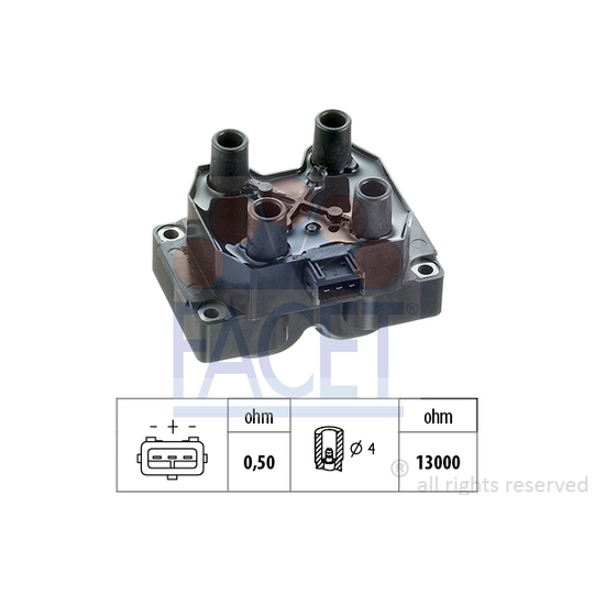 9.6068 - Ignition coil 