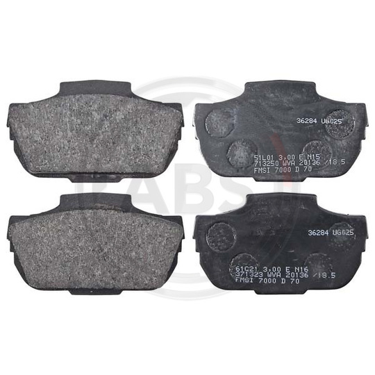 36284 - Brake Pad Set, disc brake 