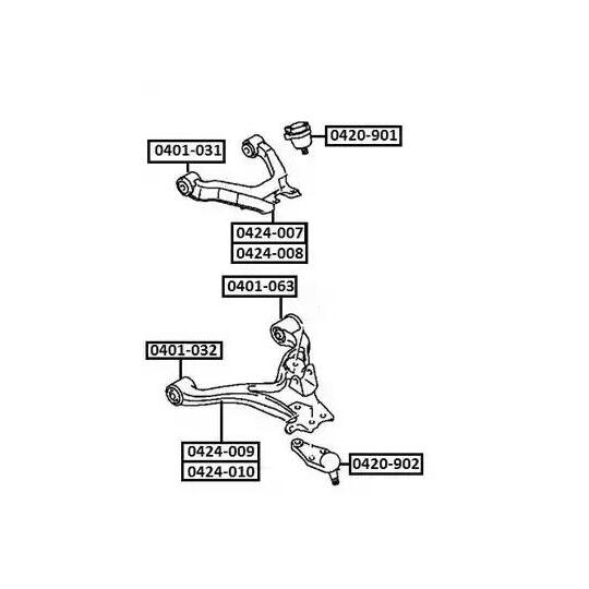 0420-901 - Ball Joint 