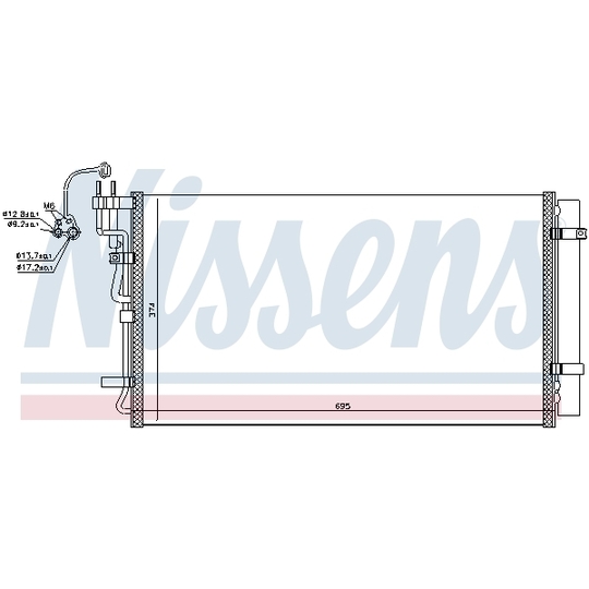 940718 - Condenser, air conditioning 