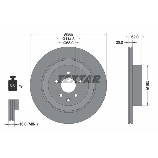 92270703 - Brake Disc 