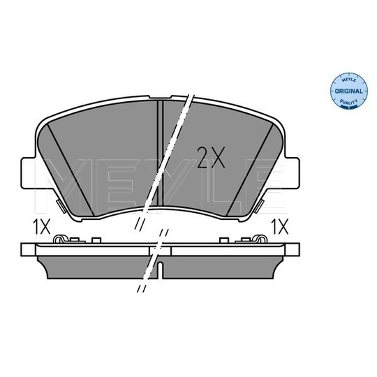 025 256 9218 - Brake Pad Set, disc brake 