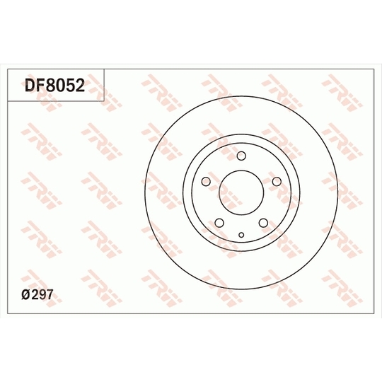 DF8052 - Brake Disc 