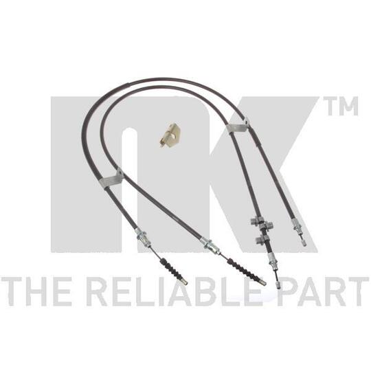 9025175 - Cable, parking brake 