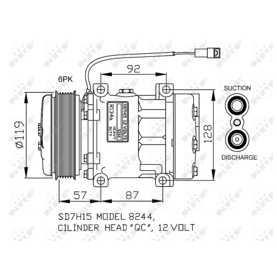 32771G - Kompressor, kliimaseade 