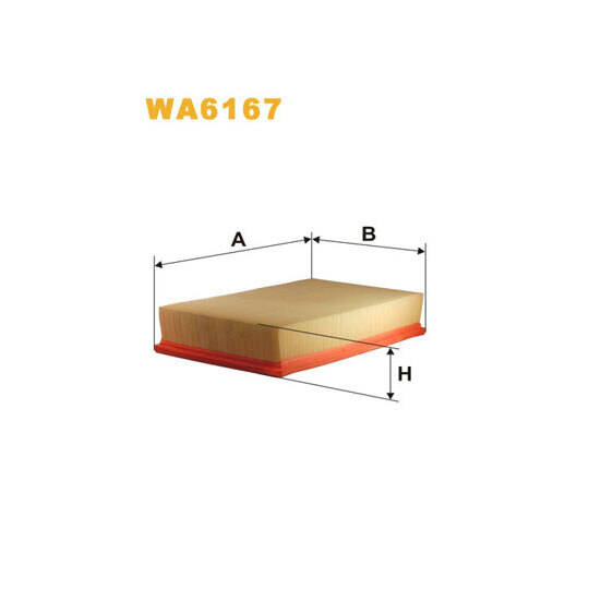 WA6167 - Air filter 