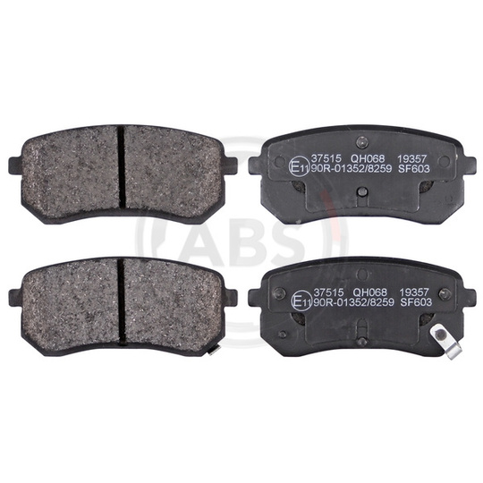 37515 - Brake Pad Set, disc brake 