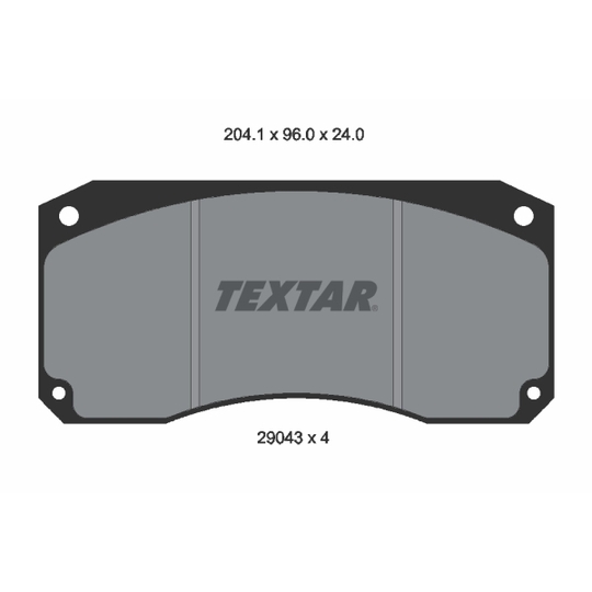 2904303 - Brake Pad Set, disc brake 