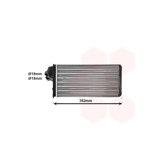 30006355 - Heat Exchanger, interior heating 