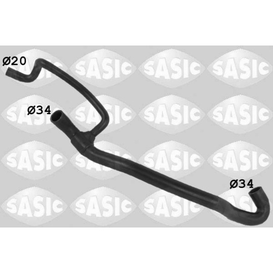 3406345 - Radiator Hose 