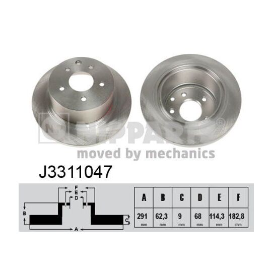 J3311047 - Brake Disc 