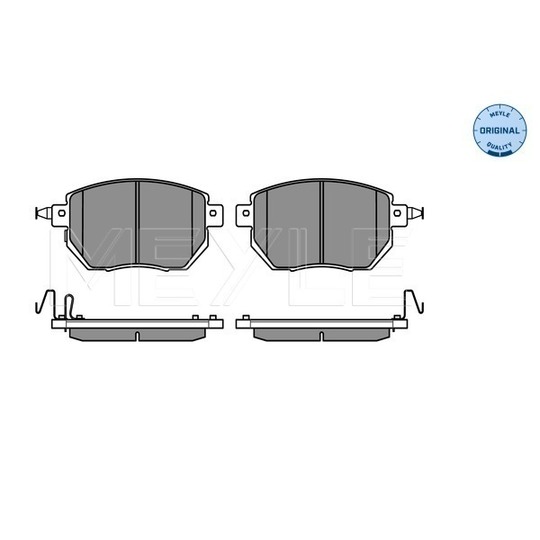 025 240 5615/W - Brake Pad Set, disc brake 