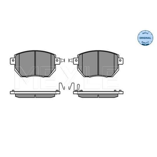 025 240 5615/W - Brake Pad Set, disc brake 