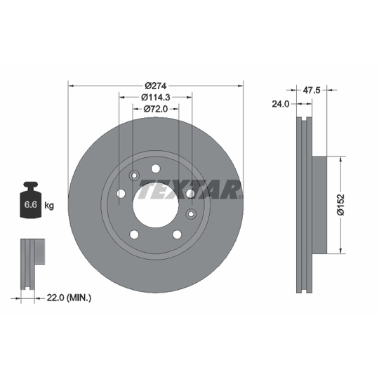 92114900 - Brake Disc 