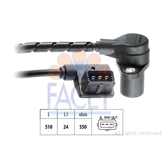 9.0065 - Pulse Sensor, flywheel 