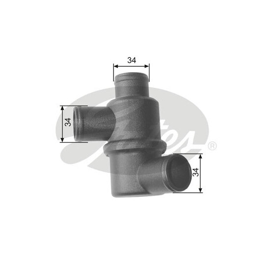 TH15480 - Thermostat, coolant 